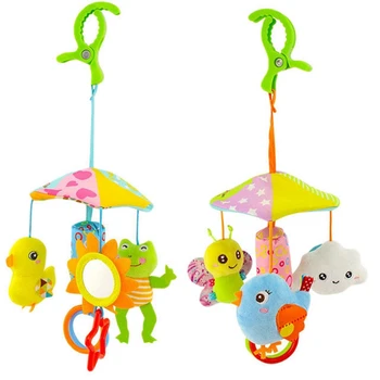 Žaislai Mielas Gyvūnų Barškučių už Vaikas Lovelę Mobiliojo Naujagimiams Žaislas, skirtas Vežimėlis Krepšelį Kūdikių Pliušinis Žaislas Švietimo Žaislai