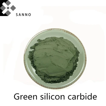 Žalia silicio karbido miltelių 99,99% grynumo mikronų 500mesh - 1um SiC poliravimo milteliai abrazyvai & ugniai
