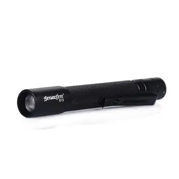 Žibintuvėlis Su Kišenėje Įrašą Zoomable LED 3 rūšių Aliuminio Pen Šviesos 1500 Liumenų AAA Ryškios geros kokybės