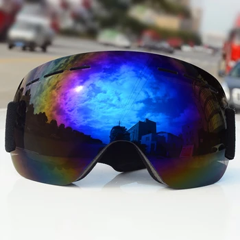 Žiemos Lauko Vėjo slidinėjimo akiniai Akiniai Anti-rūko UV Apsauga Akiniai