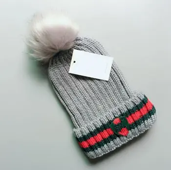 Žiemą vaikai Kepurę Žiemai megzti skrybėlę kašmyras rudenį skrybėlę