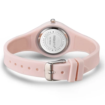 Žiūrėti Moterys ATGIMIMO Prekės ženklo Mados Atsitiktinis Merginos Kvarciniai Laikrodžiai Montre Femme Reloj Mujer Silikoninis Vandeniui Sporto Laikrodžiai