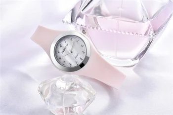 Žiūrėti Moterys ATGIMIMO Prekės ženklo Mados Atsitiktinis Merginos Kvarciniai Laikrodžiai Montre Femme Reloj Mujer Silikoninis Vandeniui Sporto Laikrodžiai