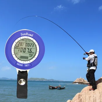 Žvejybos Barometras Multi-funkcija LCD Skaitmeninis Lauko Žvejybos Barometras Aukštimatis, Termometras Karšto Pardavimo